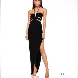 Nookie Roxy Black Maxi Dress.Size XS